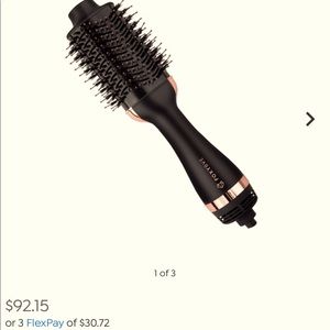 NWOT Foxybae Rose Gold Blowout Blow Dryer Brush